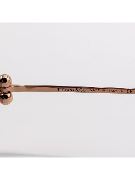 New Tiffany & Co TF3088 6105/16 Gold Blue Women Sunglasses main image 2